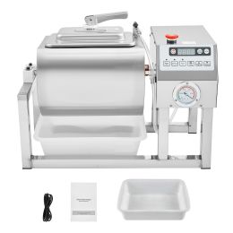 Commercial Meat Tumbler Marinator, 20L Vacuum Tumbler Marinating Machine with Bidirectional Rotation and 3-Speed