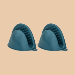 3Pcs Kitchen Anti-Scald Clip Set, Heat Resistant Plate Gripper, Bowl Lifter, Silicone Oven Mitt, Multi-Functional Hot Dish Gripper Tool for Oven (Style: Heat insulation gloves (pair))